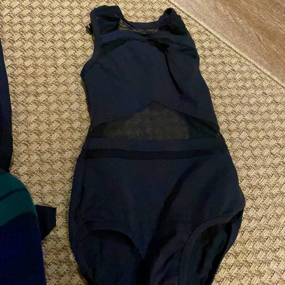 Black leotard five dancewear